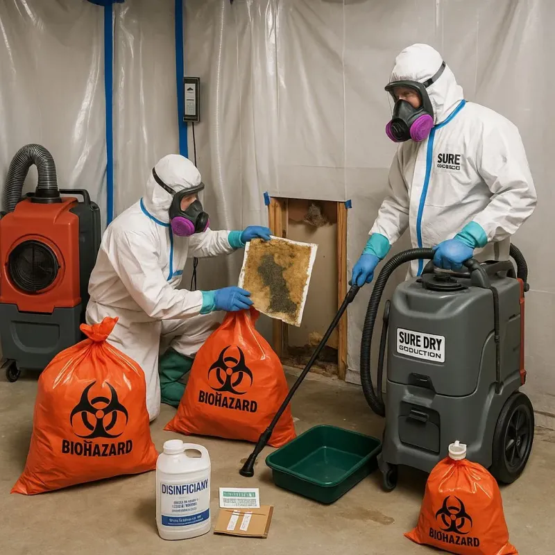 Contaminated Water Handling Protocols process in Hutchinson County, SD