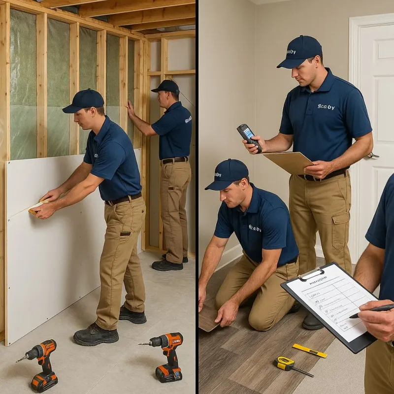 Repairs and Reconstruction process in Hutchinson County, SD